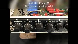 Mesa Boogie Mark III- chasing El Hefe's "Benny Got Blowed Up" tone