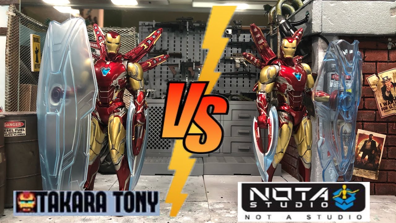 COMPARISON: NOTA Studio Vs Takara Tony Nano Weapon Set A for SH ...