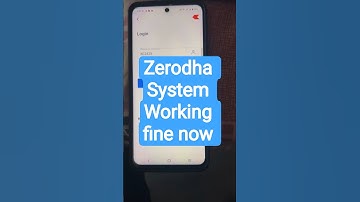Zerodha login not working ;Solution?
