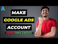 How To Setup Google Ads Account (AdWords) | Get Free ₹2000 Google Ads Credit ⚡️