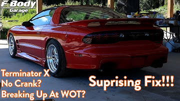 Terminator X Max No Crank? No Start? Breaking Up? Surprising Fix!