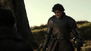 Robb Stark After His Father Was Killed  Game of Thrones 1x10 (HD)