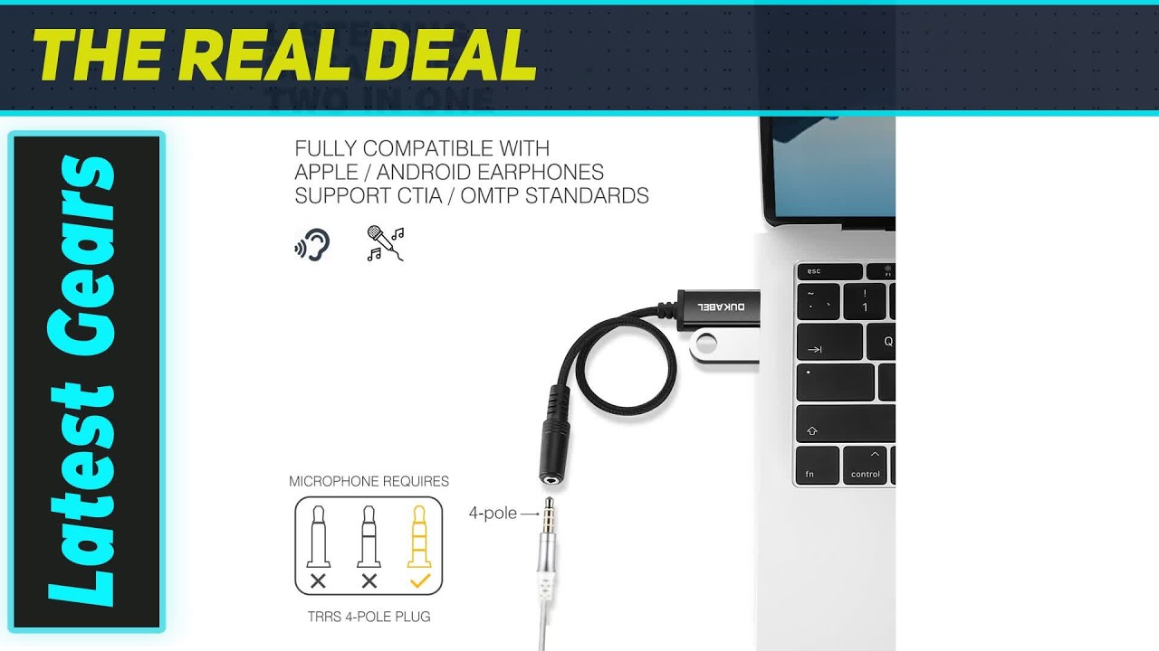 DuKabel USB to 3.5mm Adapter: The Simple Fix Your Setup Is Missing ...