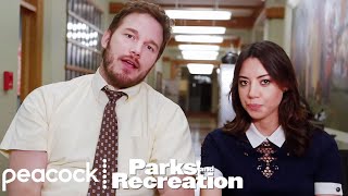 April and Andy (Behind The Scenes) | Parks and Recreation