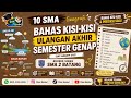 No.31-40 Bahas Kisi-Kisi 10SMA GEOGRAFI SMA 2 BATANG