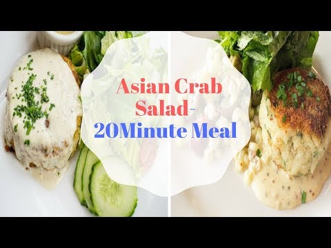 20 Minute Dinner Asian Crab Salad