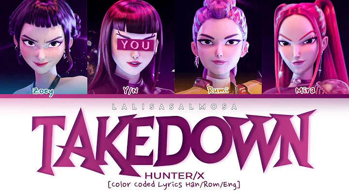 HUNTR/X & YOU AS A MEMBER | TAKEDOWN | [Karaoke 4 members version] K-POP DEMON HUNTERS