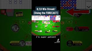 Hot Streak Playing Baccarat - App #casino #baccarat101 #gambling #letstalkbacc screenshot 2