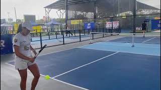 Pickleball Point Guayaquil - Andrea Lowe vs Ana Leon Singles Open Mujeres