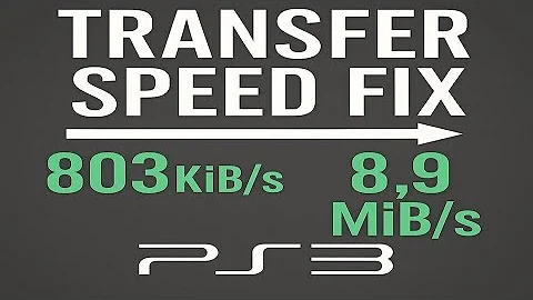 PS3 SPEED BOOST: Transfer Games 50x Faster (HEN/FTP Fix)