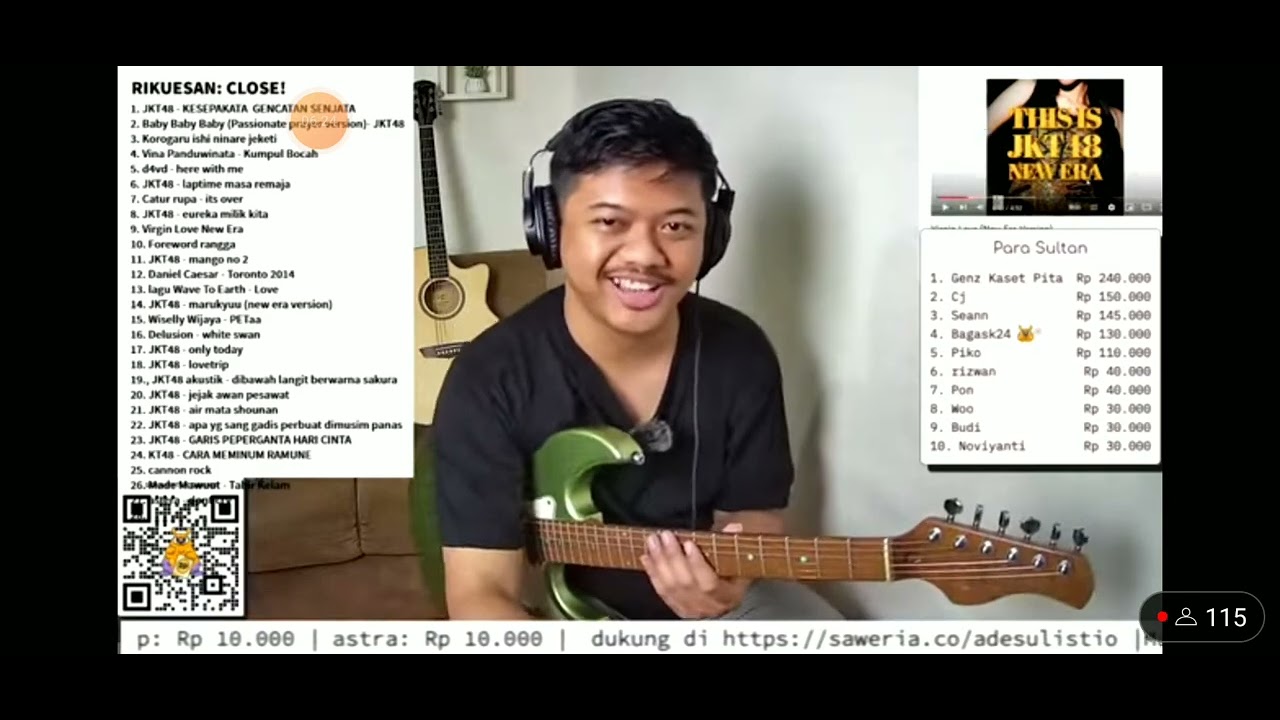 Ade Sulistio Ngulik Lagu JKT48 - Eureka Milik Kita & Virgin Love