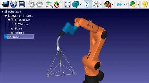 Robot KUKA con RobotDK y Python