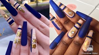 WATCH ME WORK: How I Make Press on Nails for Sale | Luxury Press on Nails Design