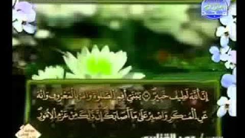 سورة لقمان كاملة الشيخ عمر القزابري