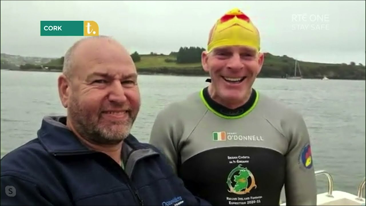 RTÉ Today - Guest Jumps Into The Sea Live On Air | Conor Halpin Showreel