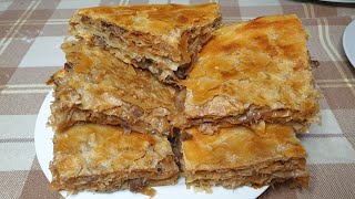 Byrek me Mish Koke | Mesnik receta Sekrete e Gjyshes | Traditional Albanian Dish