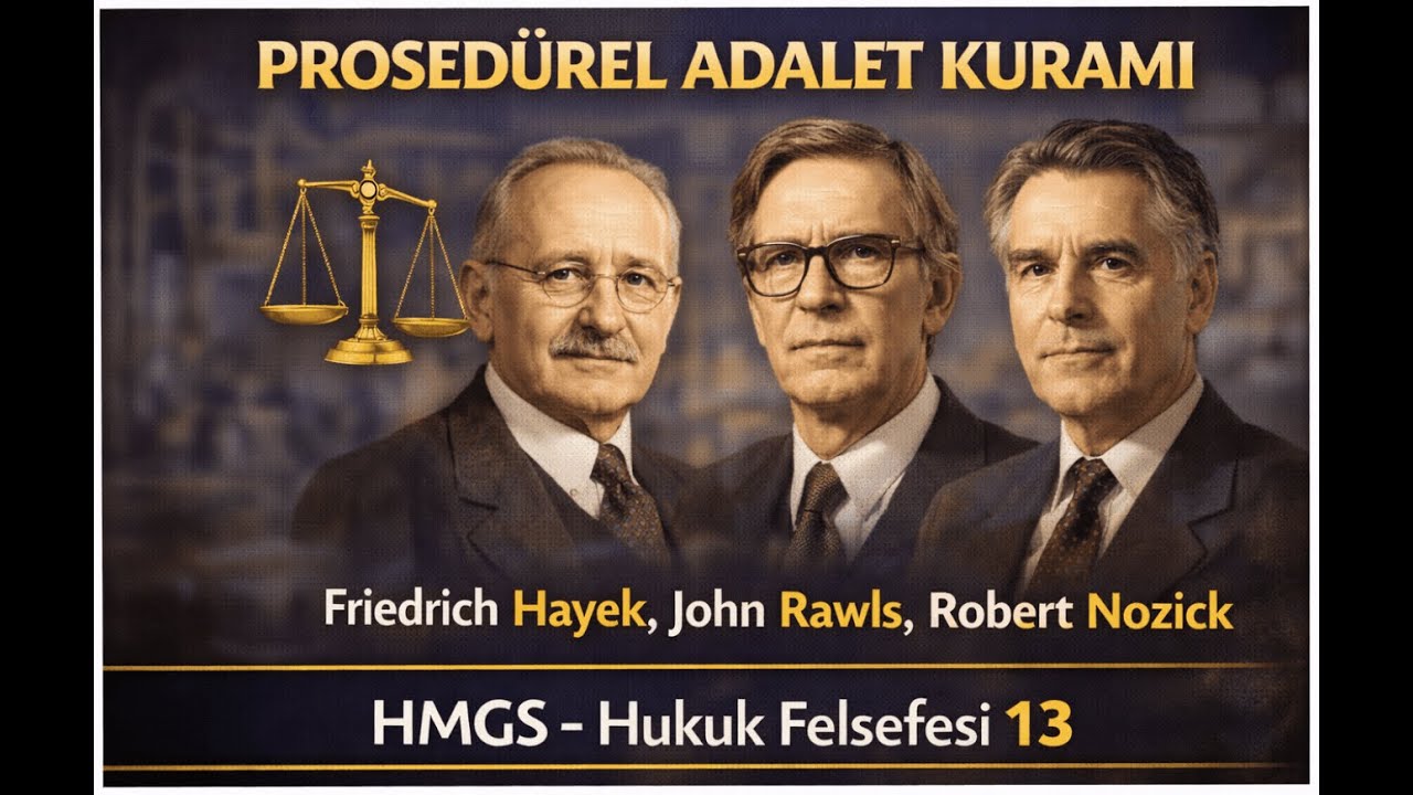 Prosedürel Adalet Kuramı | Hukuk Felsefesi | Hukuk Mesleklerine Giriş Sınavı (HMGS) | 13