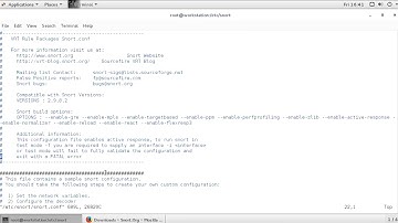 134  - 15.2 Performing A Base Snort Configuration
