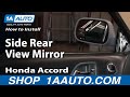 How to Replace Mirror 1994-97 Honda Accord
