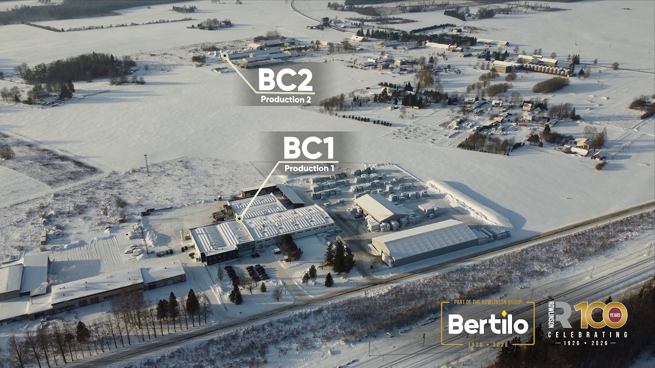 Celebrating 100 Years of Building Quality I Bertilo production video 2026