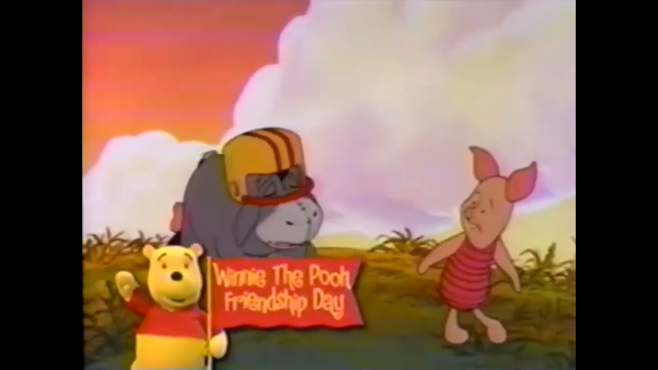 ヴィンテージ プー ティガー POOH Friendship Day 2003 Playhouse Disney Winnie the Pooh Friendship Day On Screen