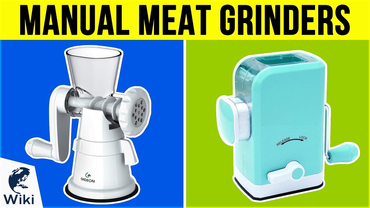 10 Best Manual Meat Grinders 2019 - YouTube