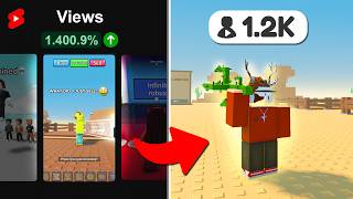 Making A Roblox Game Go Viral With Youtube Shorts