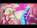 MMD Dive To Blue Miku Luka 4k60fps