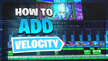 How to ADD *VELOCITY* To Your Fortnite Montages (FREE PRESETS) - Davinci Resolve & After Effects