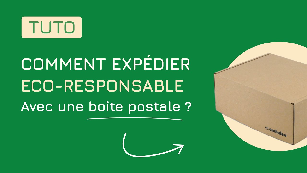 Boîte d'expédition postale à fermeture adhésive - 44x27.5x14cm