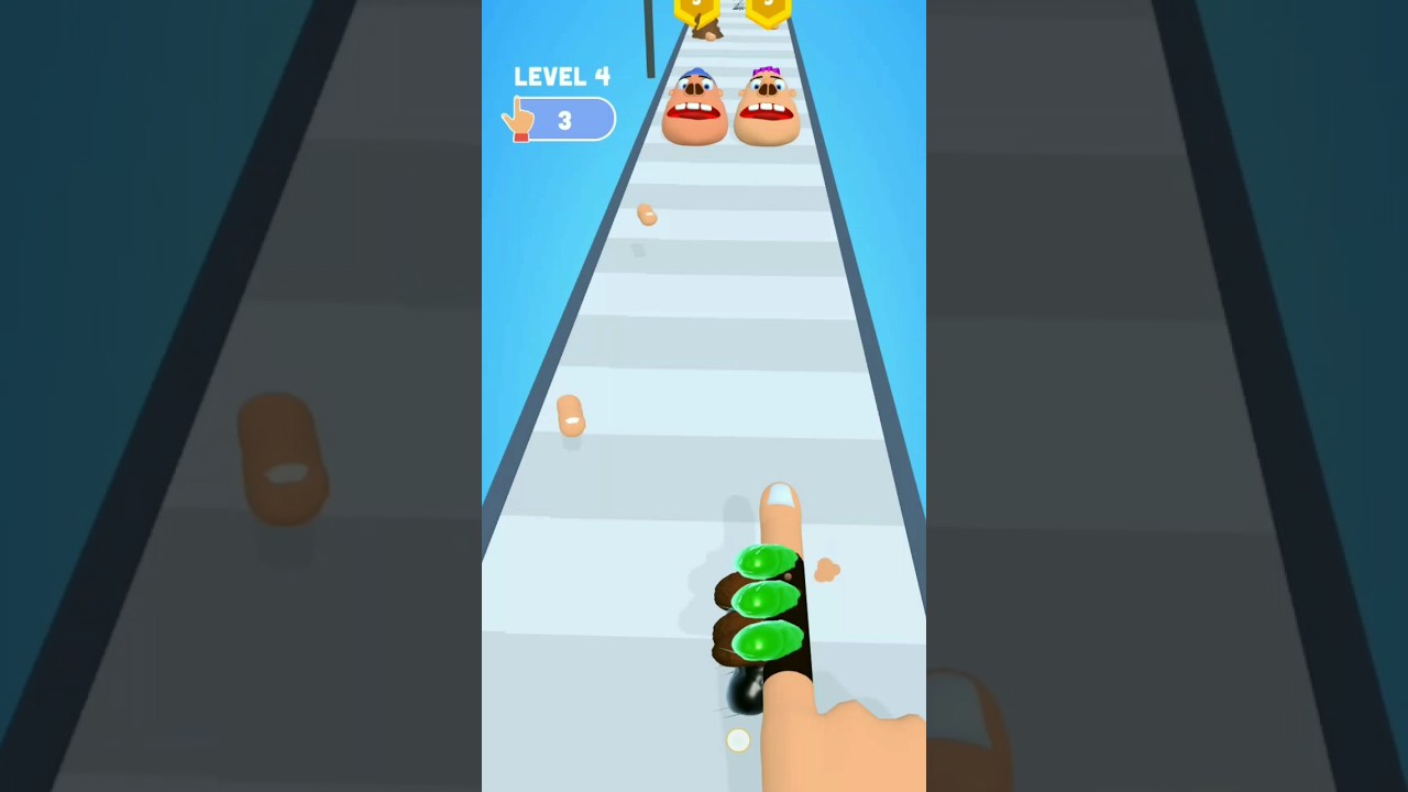 Finger runner 3d Android gameplay level-4