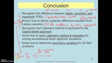 Numerical Elliptic PDE Part 7 Important Remark