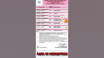 CBSE class 10th datesheet 2021-2022 Term 1 Boards..Boards datesheet.. Download link in description.