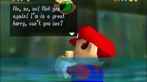 Finally caught Mips. Super Mario 64