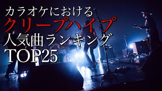 【TOP25】クリープハイプ人気曲まとめ　【作業用】