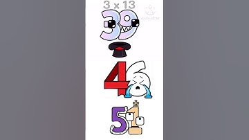 INJEF Number Lore (The Amazing Digital Circus) 2 #injef #tadc #zooble #gangle #kinger #bubble