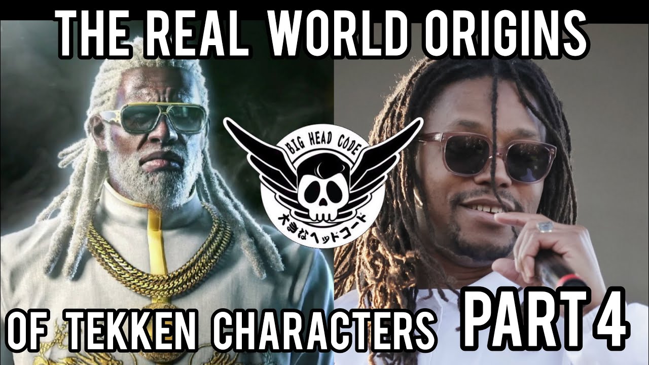 Real World Origins of Tekken Characters Part 4 | Big Head Code