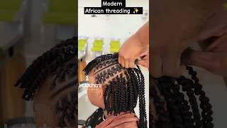 mitindo mipya ya uzi (Faketwist) #hatuchaninywele #shorts