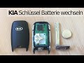 KIA Schlüssel Batterie wechseln