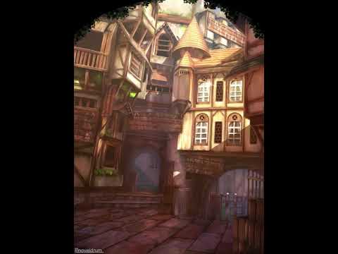 アニメーション・映像作品　「暖かい村」　Video work　animation
