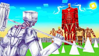 FOI ASSIM QUE DERROTEI TODOS OS TITÃS ORIGINAIS no ATTACK ON TITAN