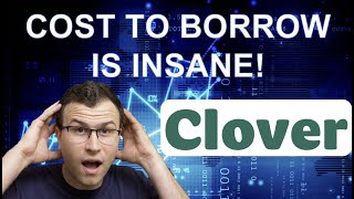 $CLOV: Cost to Borrow is INSANE right NOW! Short Interest is Rising!! (Clover Health)