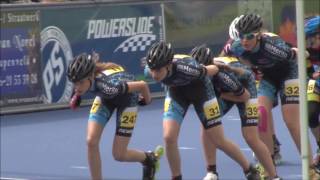 Kadetten Meisjes 5Km Afvalkoers Knsb Baancompetitie Jeugd Heerde 2016