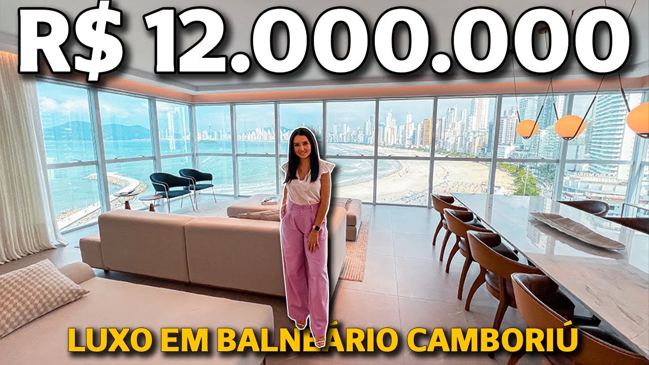 Por dentro de um Apartamento no Sky Tower da FG Empreendimentos em Balneário Camboriú