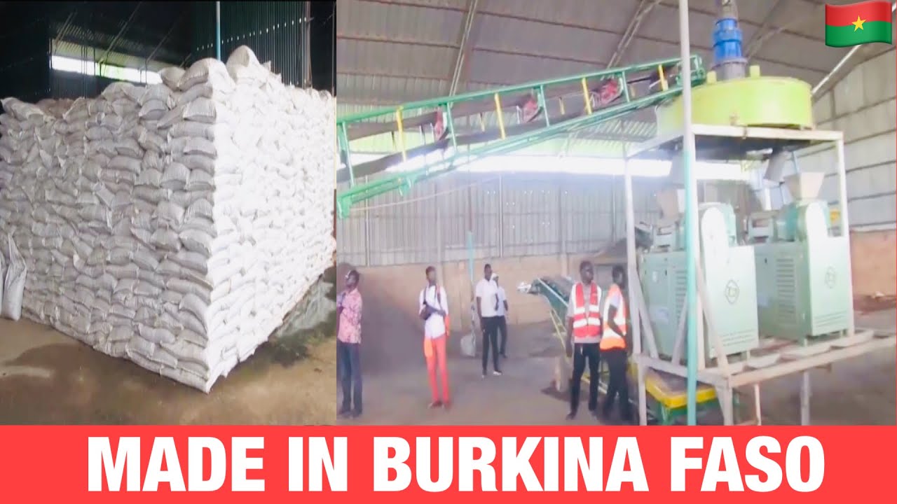 Завод органических удобрений в Буркина-Фасо | Сделано в Буркина-Фасо, потрясающе