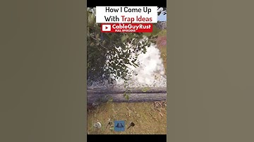 How Do I Come Up With Trap Base Ideas in Rust!!  #cableguyrust #rust #rustpcgame #rustgame #gaming