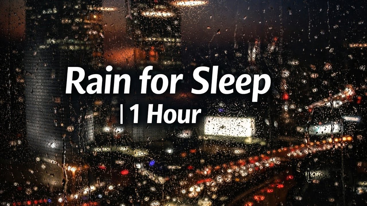 Deep Rain Sounds for Sleep | 1 Hour Calm Night Ambience