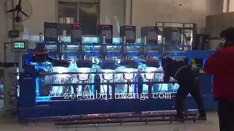 CNC Automatic ringlock system scaffolding welding equipment machine can weld 6 rosettes