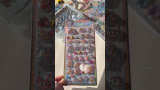 みずいろの透明シール帳作り🫧今日はエンジェルブルーのうるちゅるシール🩵#シール帳#shorts