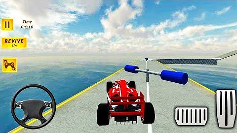 Formula Car Racing Simulator #5 - Impossible Mega Ramp Mobile Game Android IOS Gameplay